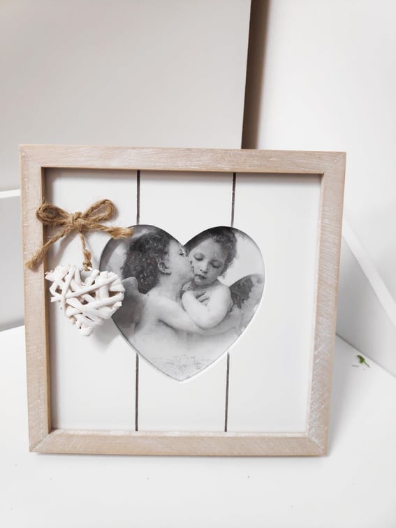 Photo Frame - Evergreen Silk Plants