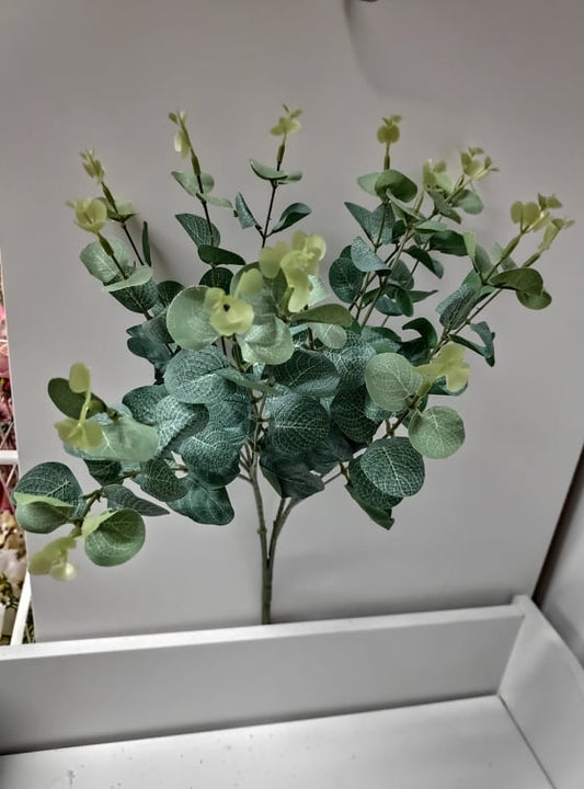 Eucalyptus 16 stems - Evergreen Silk Plants