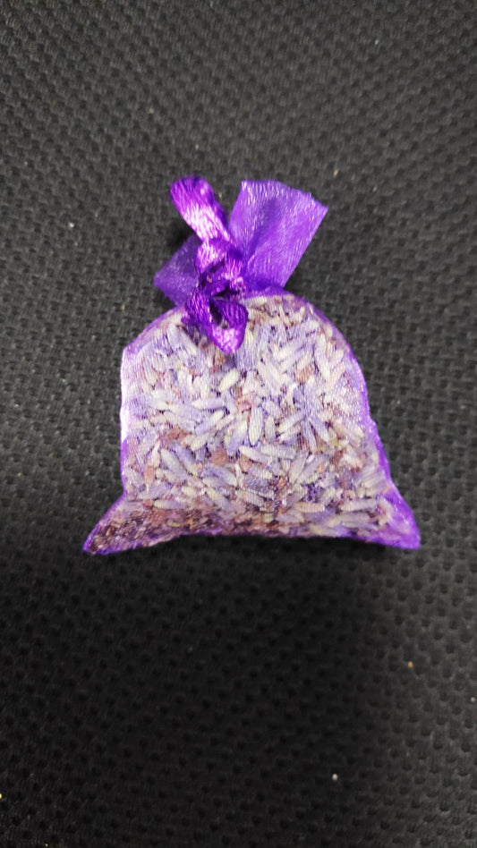 LAVENDER purple bag - Evergreen Silk Plants