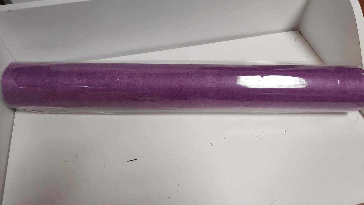 Florist Felt Ribbon Mauve - Evergreen Silk Plants