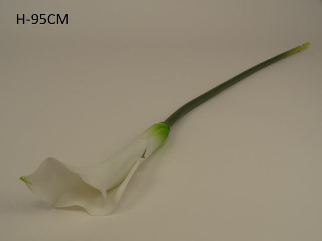 Long Stemmed Calla Lily White - Evergreen Silk Plants