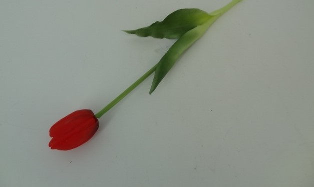 40cm Tulip Red - Evergreen Silk Plants