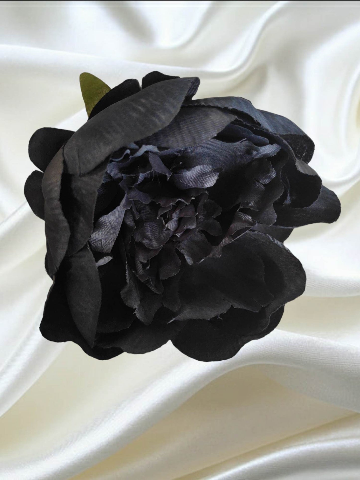 peony flowerhead 9cm grey - Evergreen Silk Plants