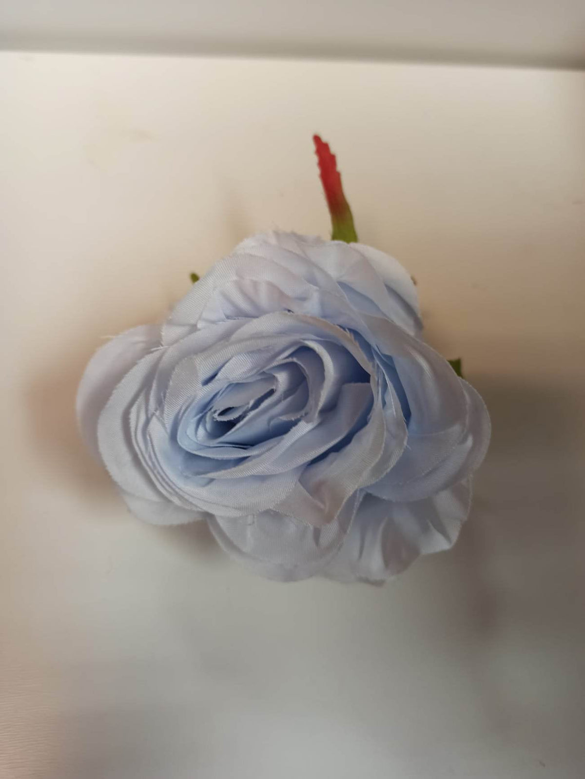 rose flowerhead blue | Evergreen Silk Plants