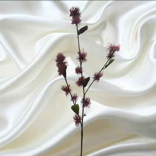 105cm Thistle Spray Mauve - Evergreen Silk Plants