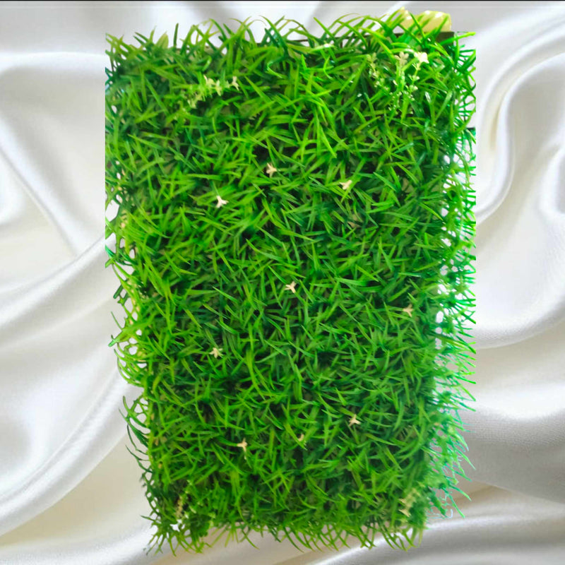 60cm x 40cm grass panel - Evergreen Silk Plants