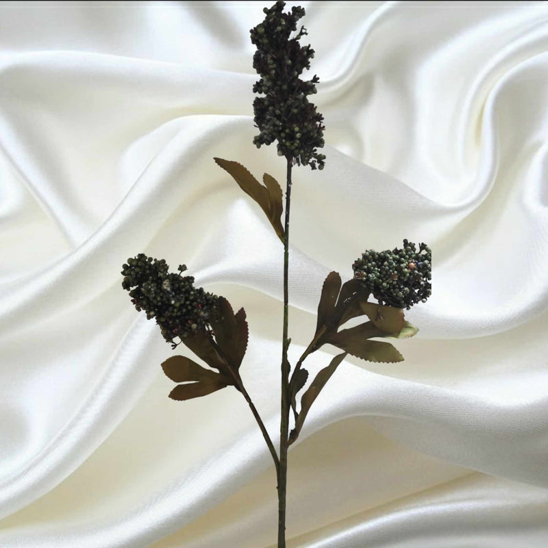 86c 3 headed Decorative Filler Green | Evergreen Silk Plants