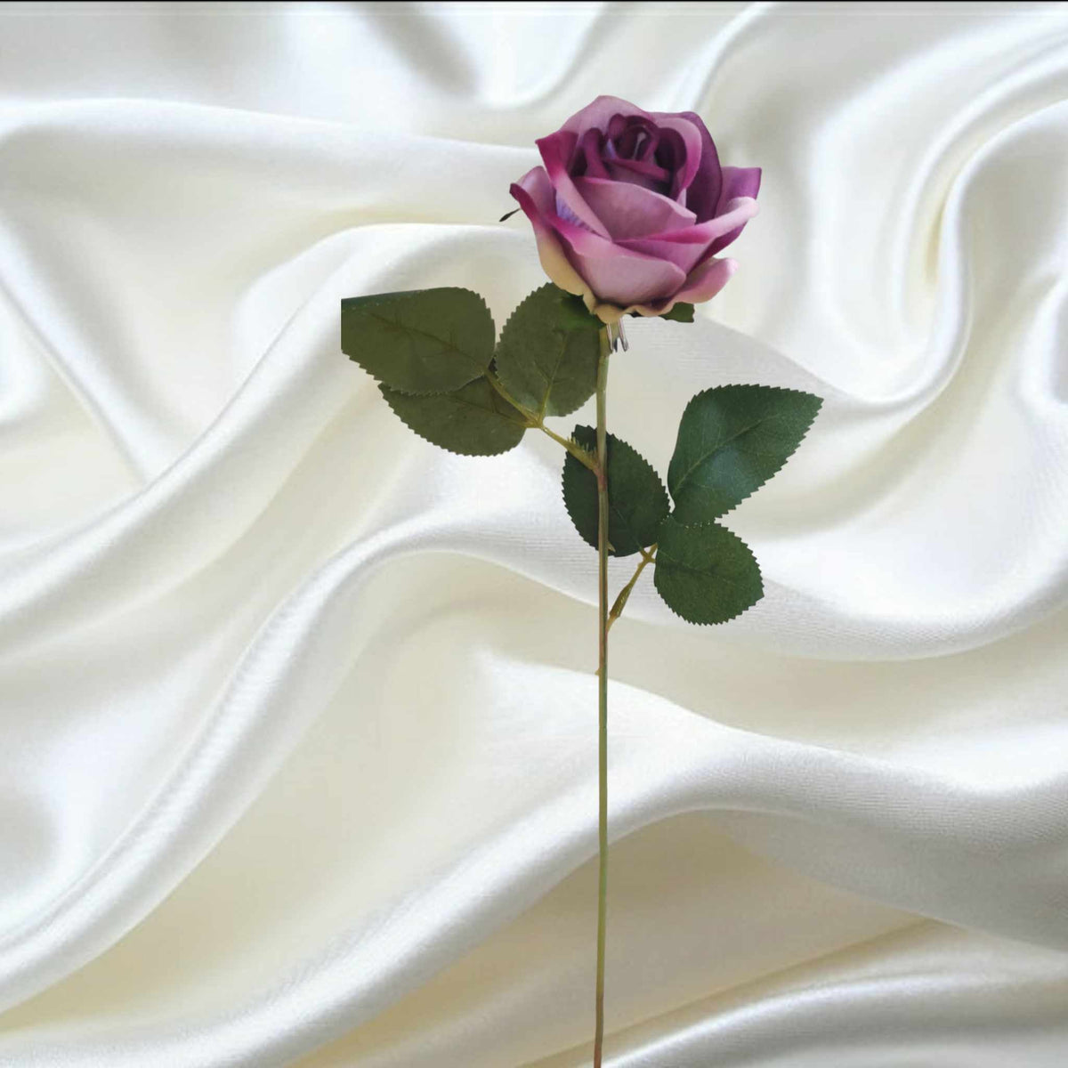 52cm Velvet Rose Voilet | Evergreen Silk Plants