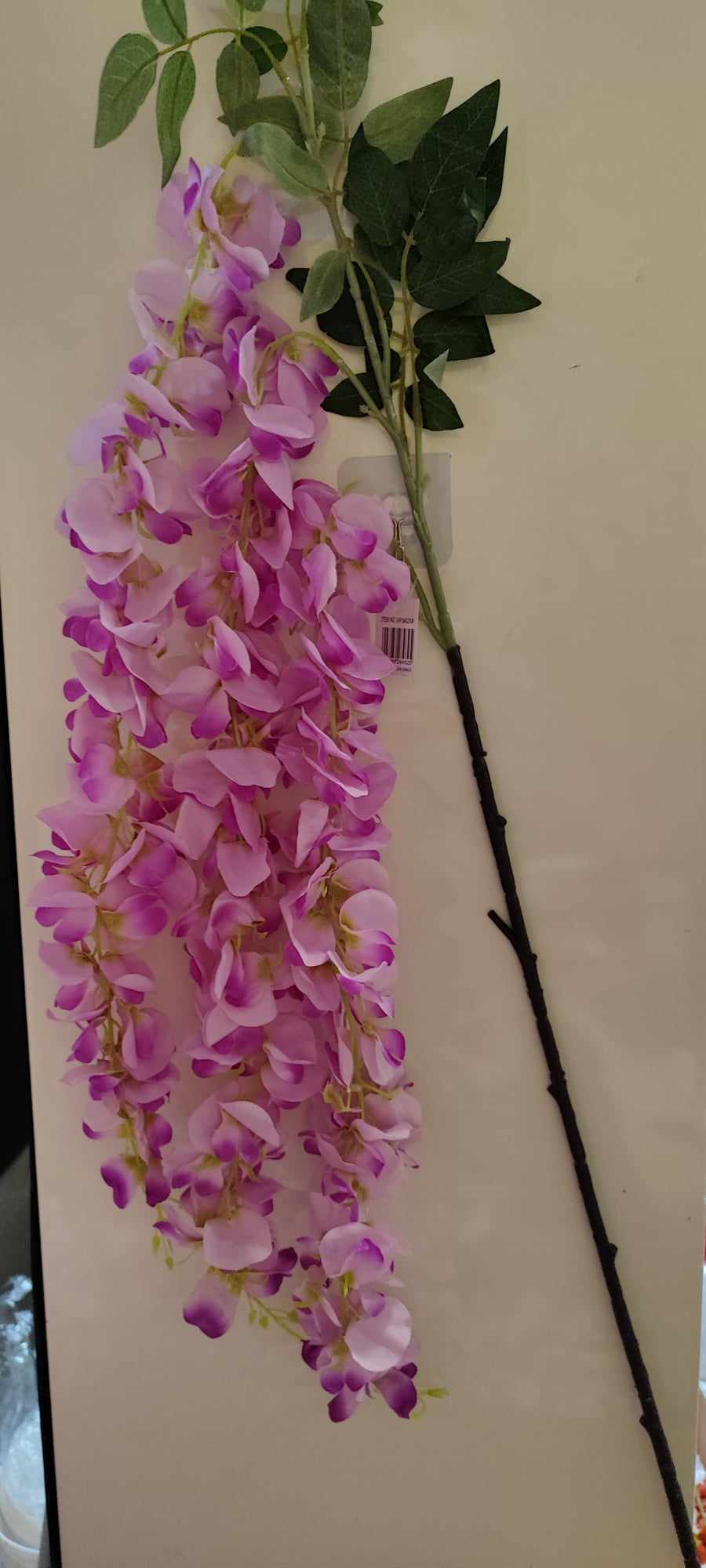 145cm Trailing Wisteria Purple 3 heads - Evergreen Silk Plants