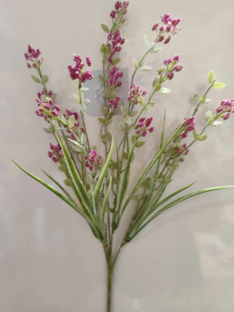 41cm Goldenrod Deep Pink - Evergreen Silk Plants