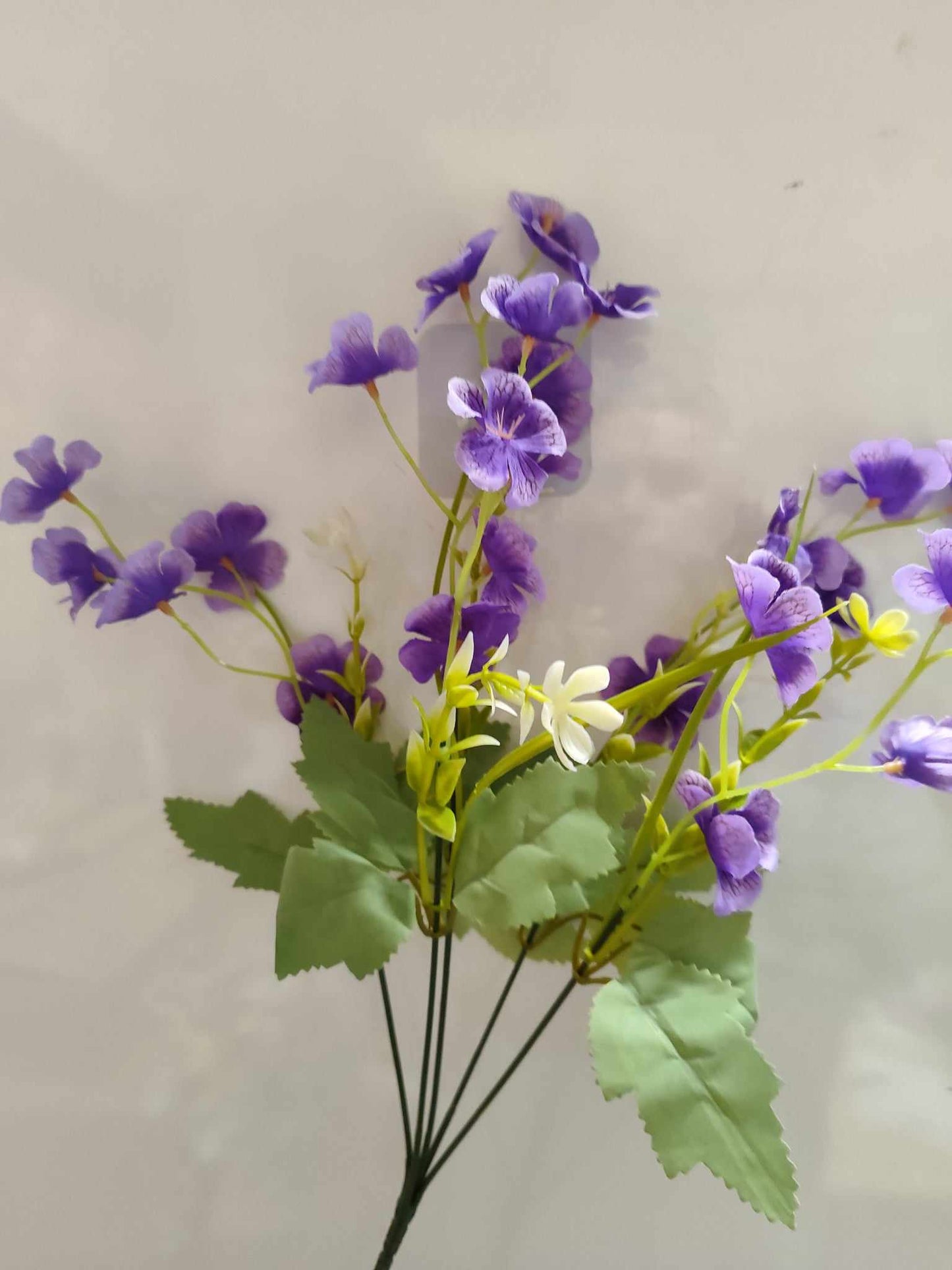 42cm Wildflower Violet - Evergreen Silk Plants