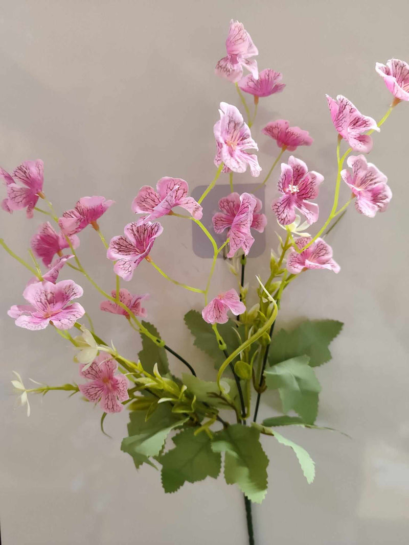 42cm Wildflower Pink - Evergreen Silk Plants