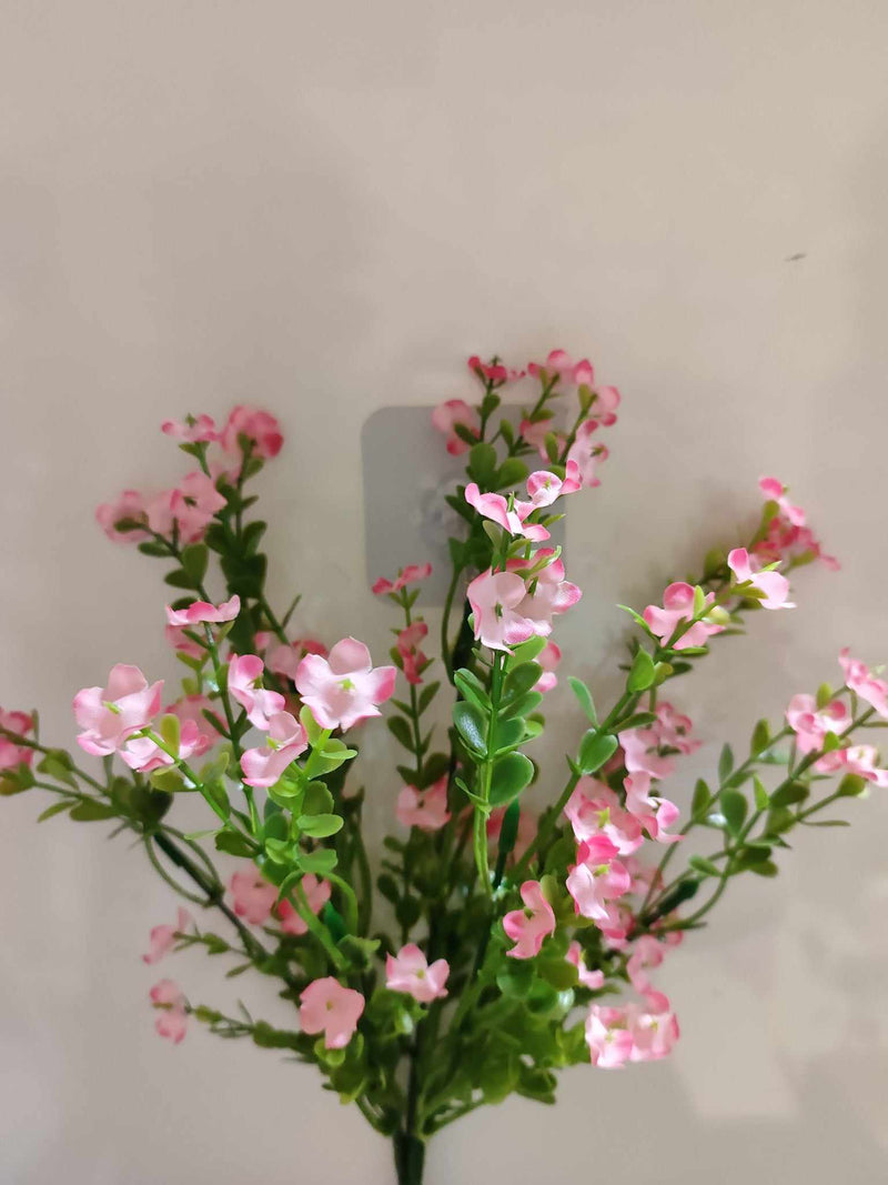 33cm Flowering Filler Pink - Evergreen Silk Plants