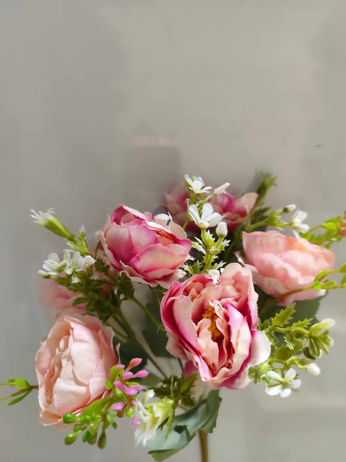 30cm Peony Bouquet TT/Pink