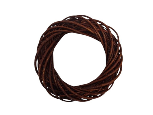 40cm Brown Wicker Wreath Base