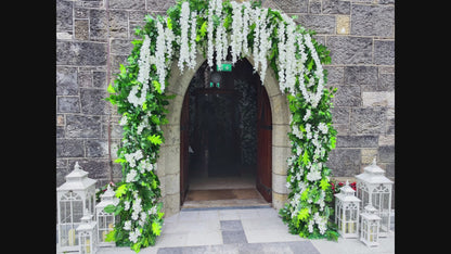Enchanted Wedding Decor – Aisle Arches & Ceremony Flowers