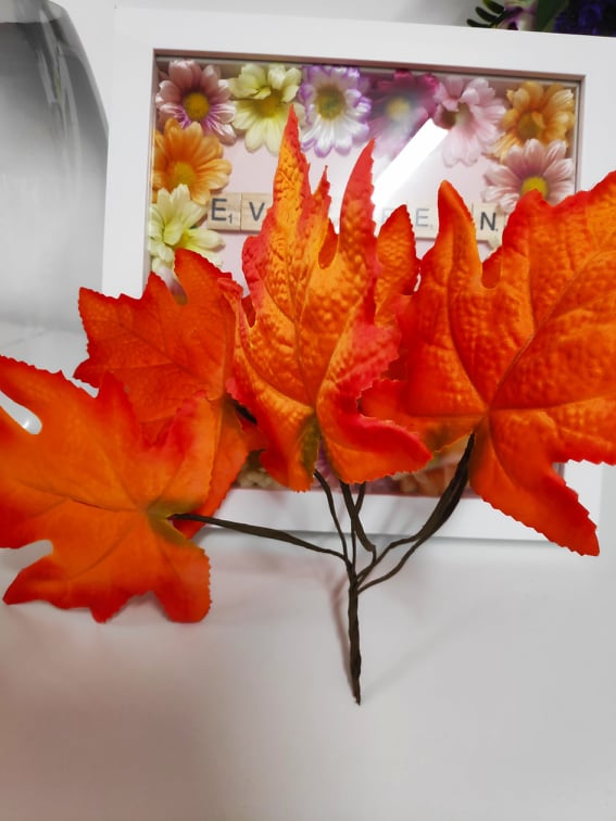 autumn maple leaf filler - Evergreen Silk Plants