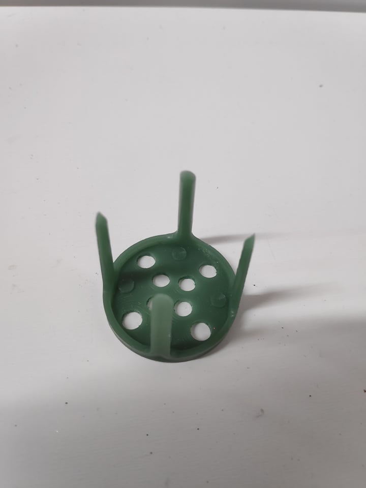 Florist Pin Holder - Evergreen Silk Plants