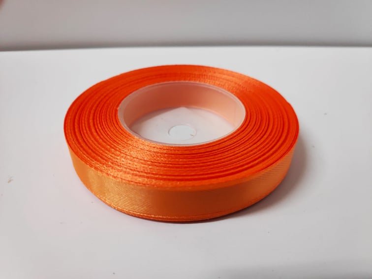 Florist 12mm Satin Ribbon - Evergreen Silk Plants