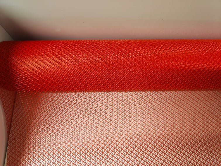 Florist Mesh Ribbon - Evergreen Silk Plants