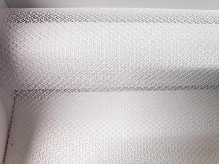 Florist Mesh Ribbon - Evergreen Silk Plants