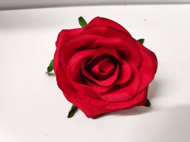 Single Rose Flowerhead | Evergreen Silk Plants