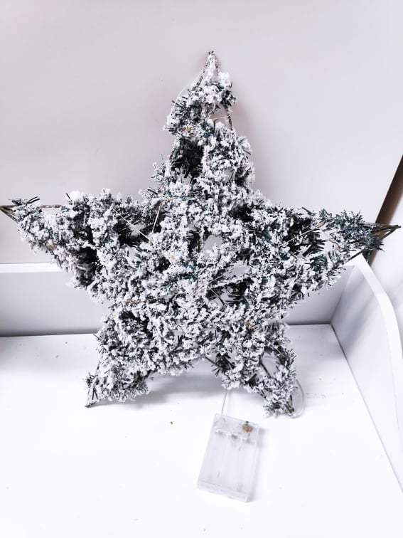 Christmas Led Star 30cm - Evergreen Silk Plants