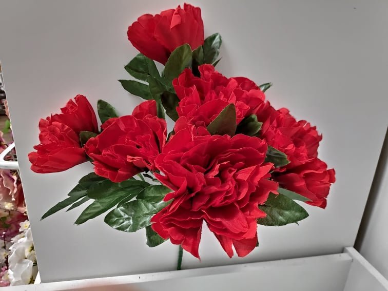 Flower Bouquet - Evergreen Silk Plants