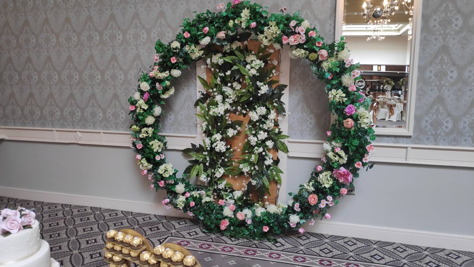 Wedding Reception Package - Evergreen Silk Plants