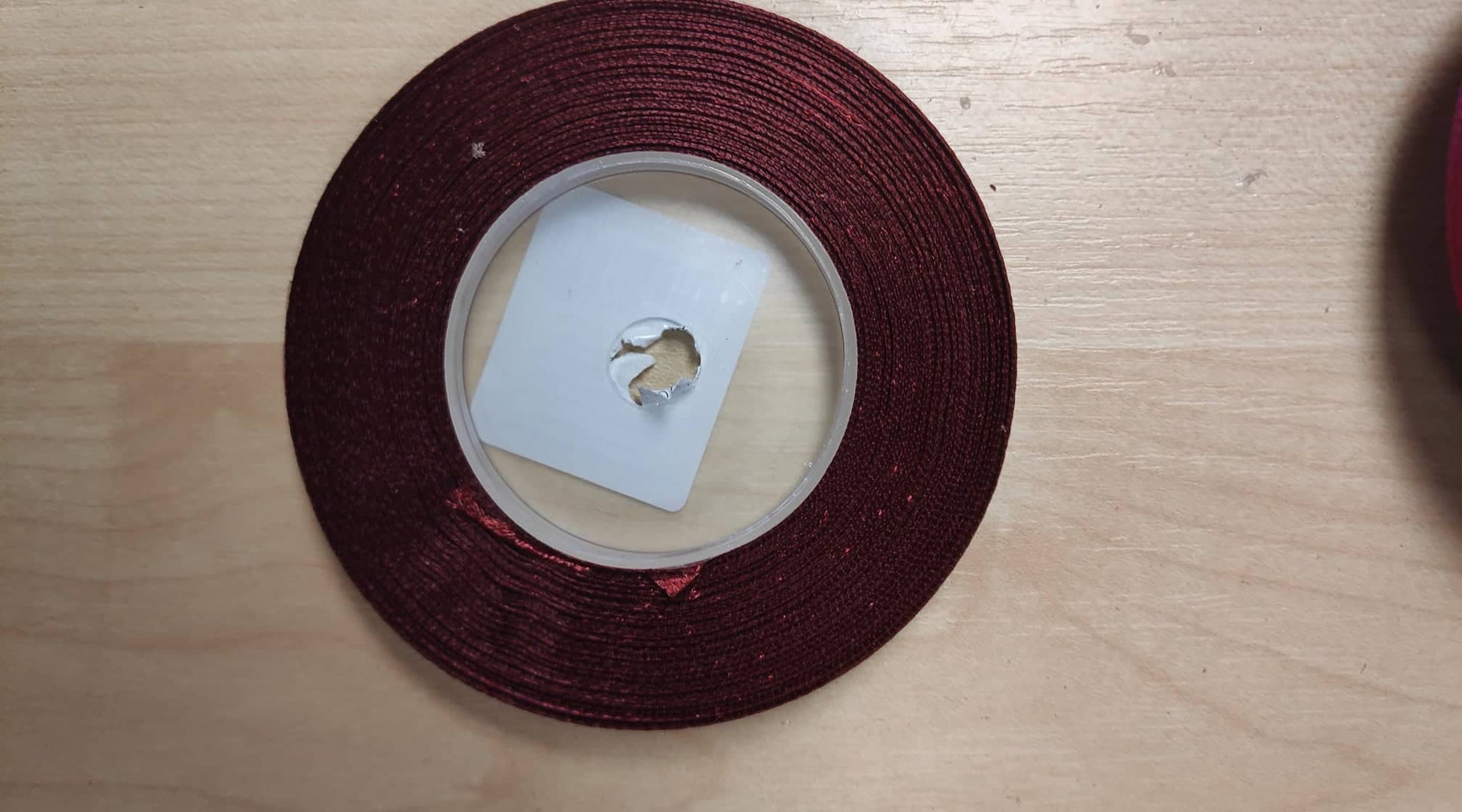 Florist 6mm Satin Ribbon - Evergreen Silk Plants