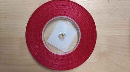 Florist 6mm Satin Ribbon - Evergreen Silk Plants