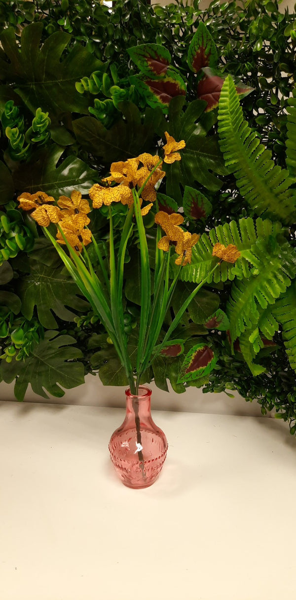 34cm Flowering Filler | Evergreen Silk Plants
