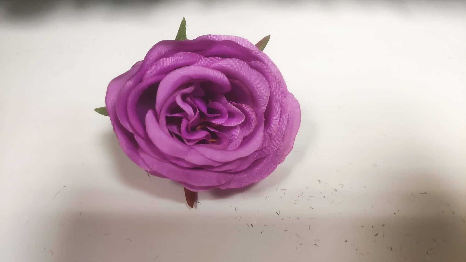 7cm Peony Flowerhead Purple - Evergreen Silk Plants
