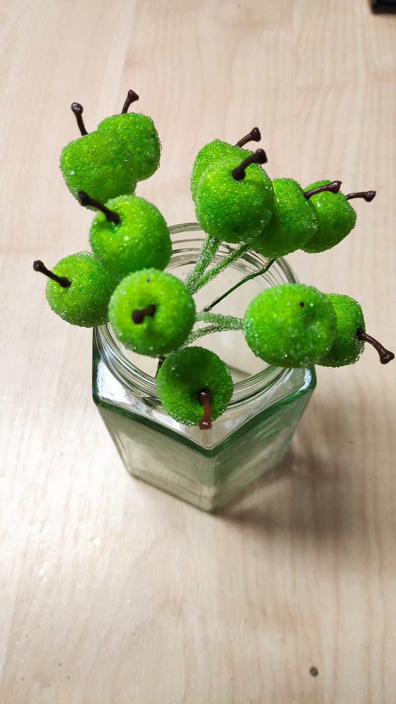 Mini Green Apples | Evergreen Silk Plants