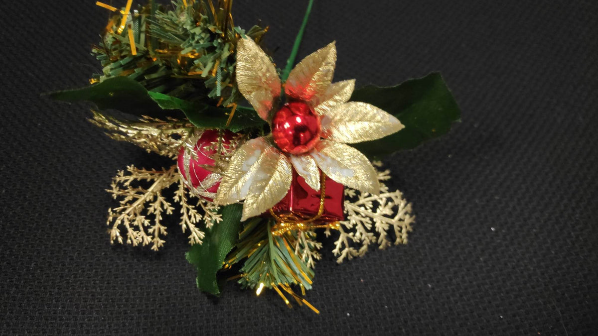 XMAS PICK Red | Evergreen Silk Plants