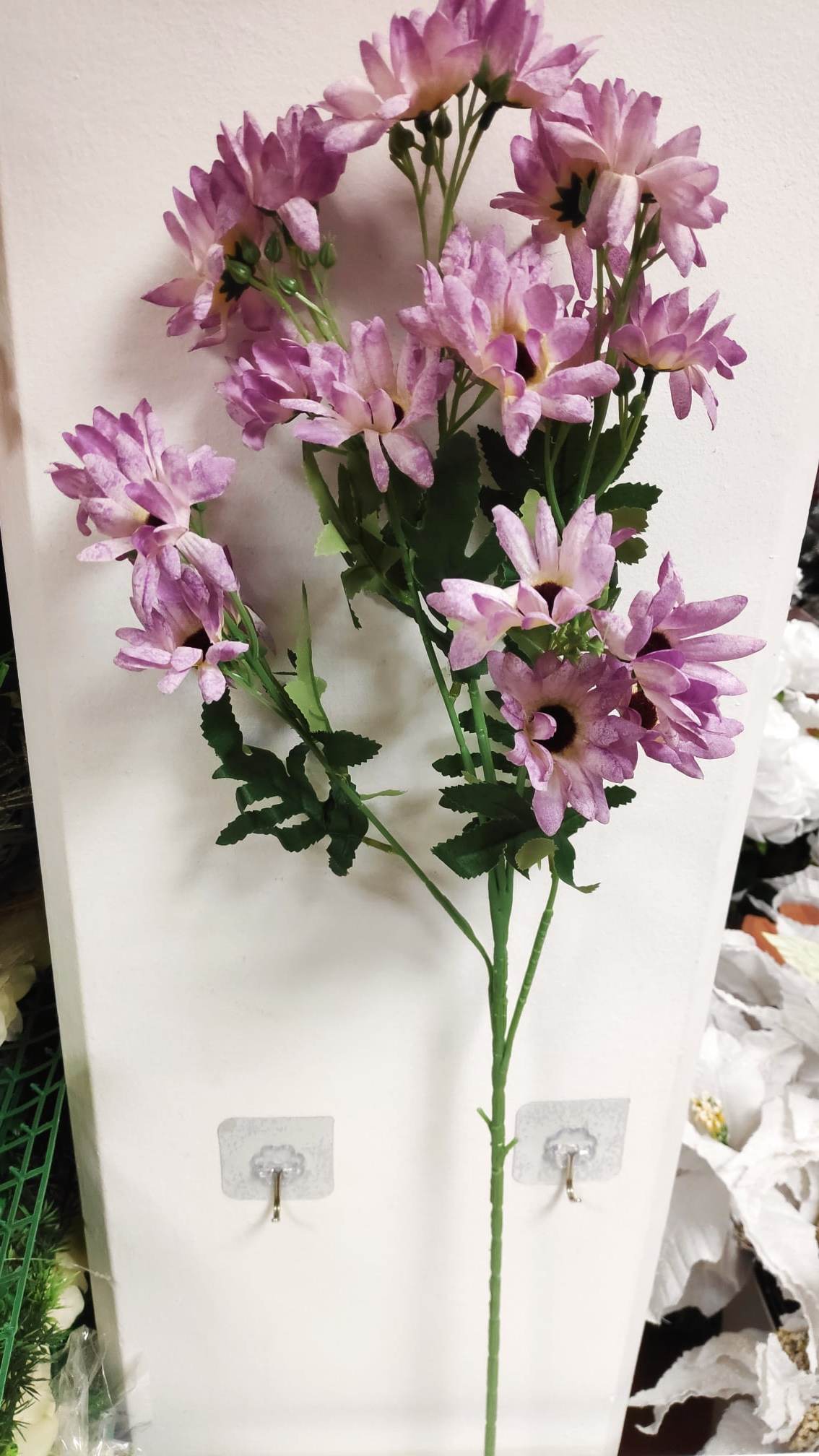 84cm Daisy Spray Lilac | Evergreen Silk Plants