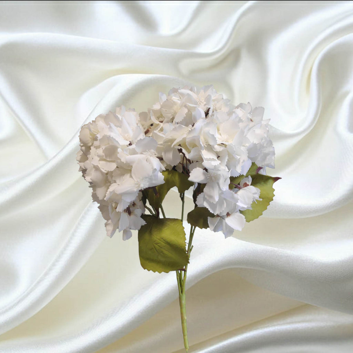 Hydrangea Bouquet white | Evergreen Silk Plants