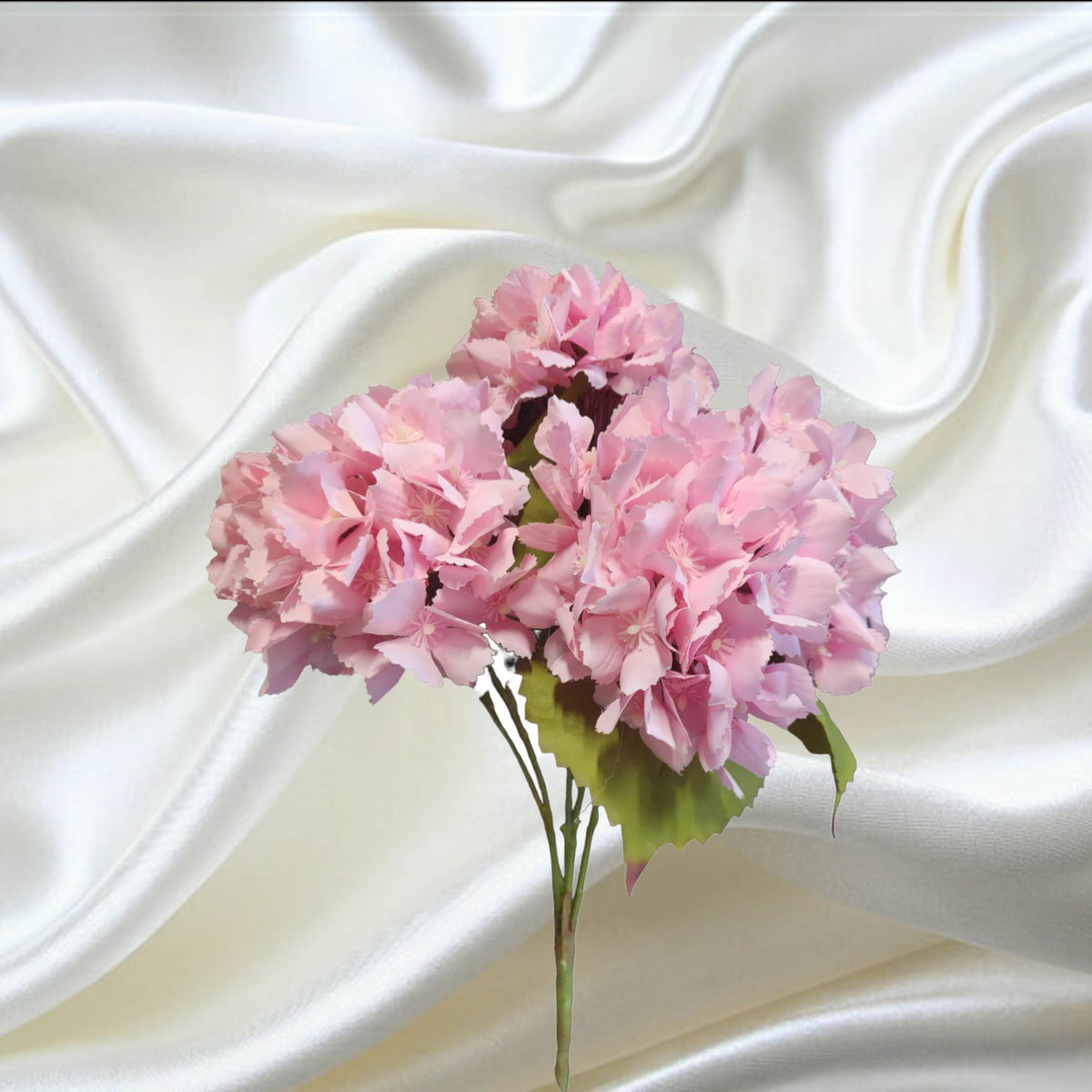 Hydrangea Bouquet Pink | Evergreen Silk Plants