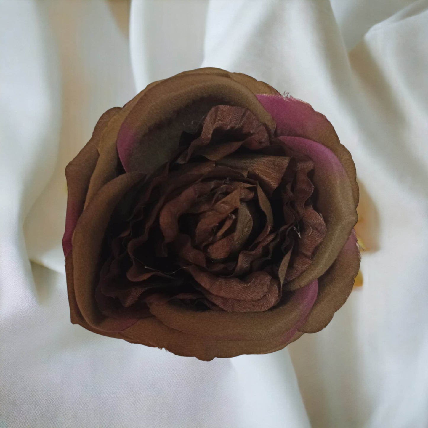 Artificial Deluxe 10cm Silk Rose - Evergreen Silk Plants