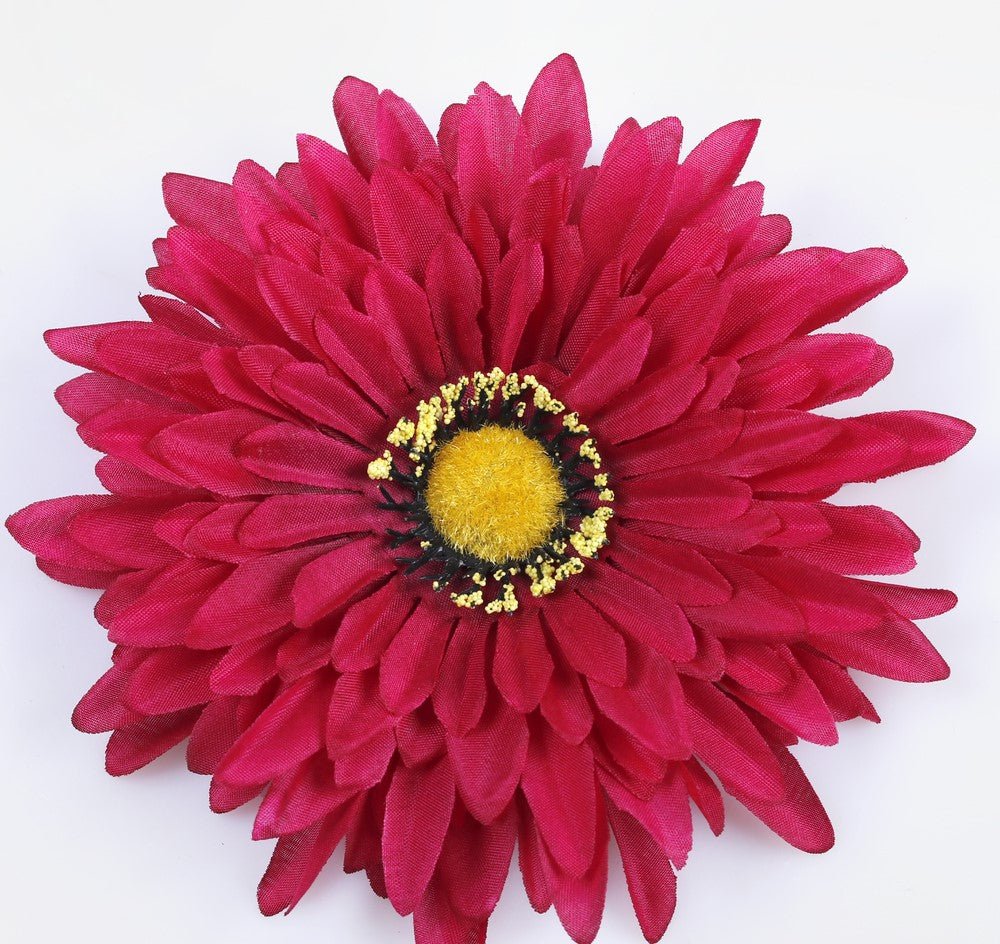 Single Gerbera Flowerhead - Evergreen Silk Plants