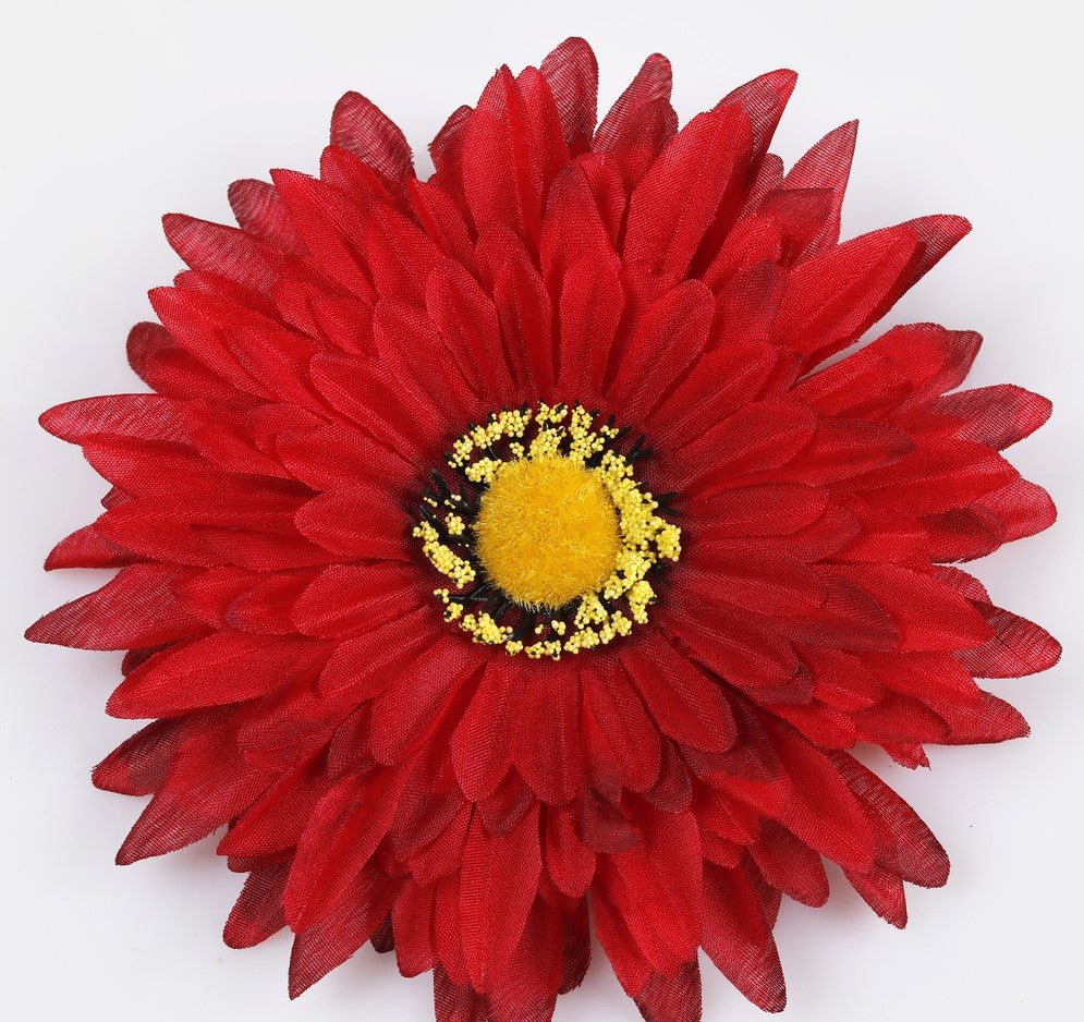 Single Gerbera Flowerhead - Evergreen Silk Plants