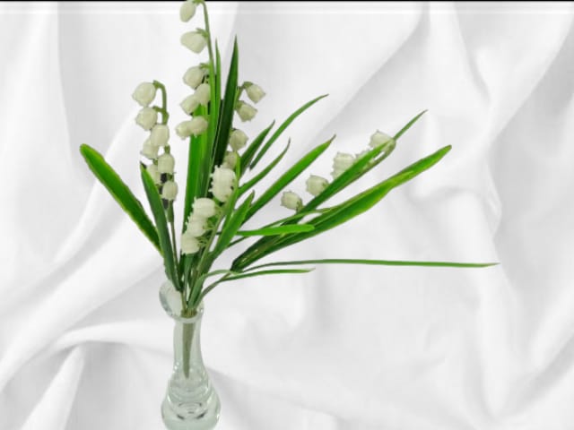 Lilly of the Valley bouquet | Evergreen Silk Plants