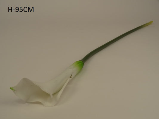 Long Stemmed Calla Lily White - Evergreen Silk Plants