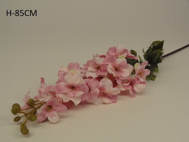 Large Delphinium Pink | Evergreen Silk Plants