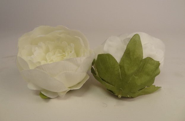 9 cm Peony Flowerhead | Evergreen Silk Plants