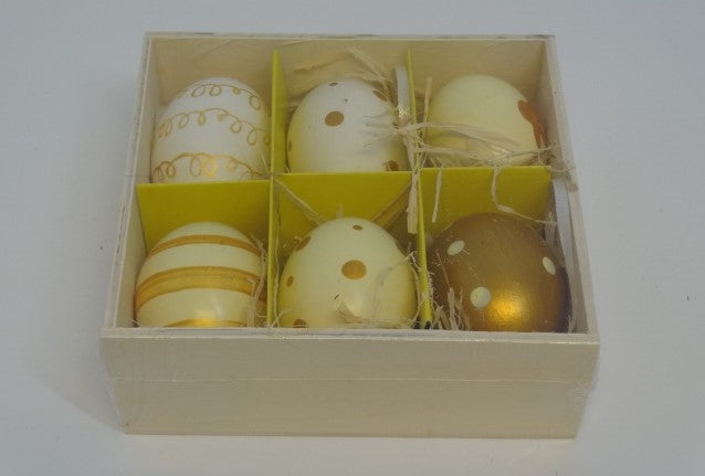 Luxury Easter Eggs Gold - Evergreen Silk Plants