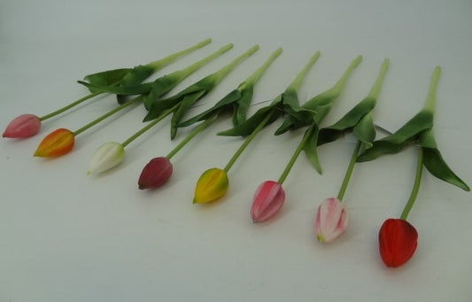 43cm Tulip closed - Evergreen Silk Plants