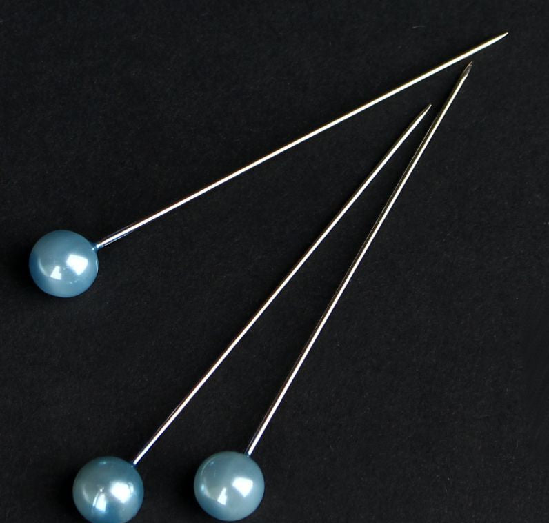 Florist Pearl Pins 96 pcs - Evergreen Silk Plants
